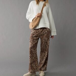 AE leopard PJ pants- small